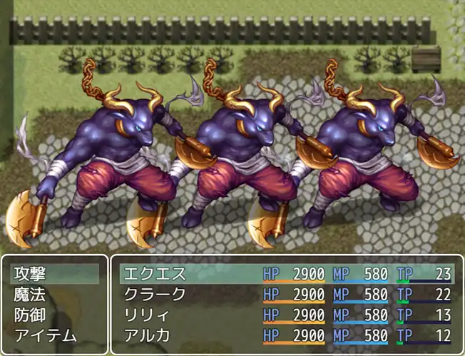 耐性ゼロ勇者の戦闘シーン